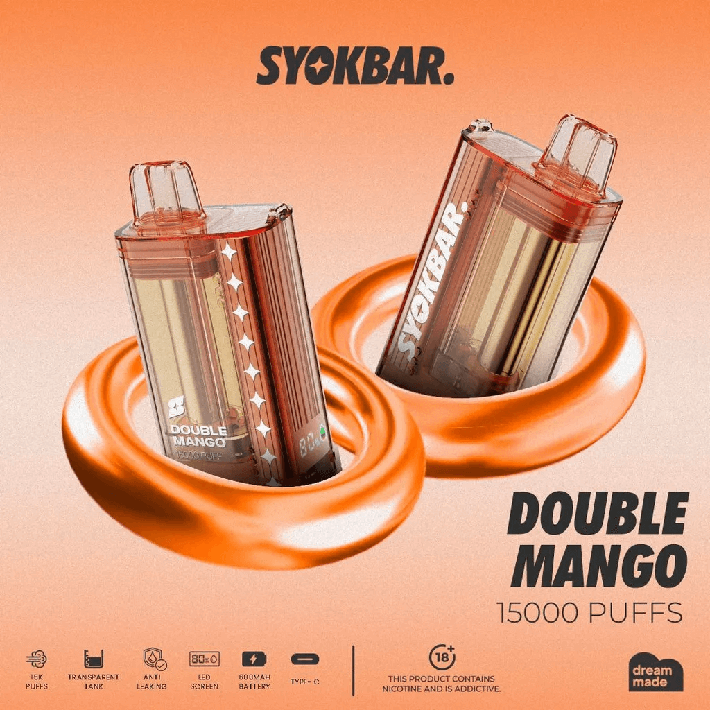 Syokbar Syok Bar 15000 Disposable Vape-SG VAPE COD