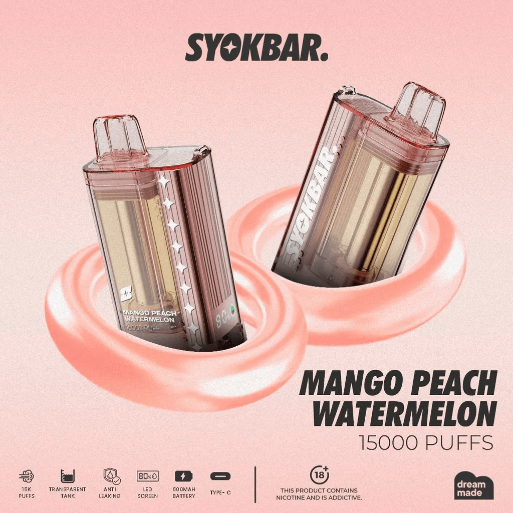 Syokbar Syok Bar 15000 Disposable Vape-SG VAPE COD